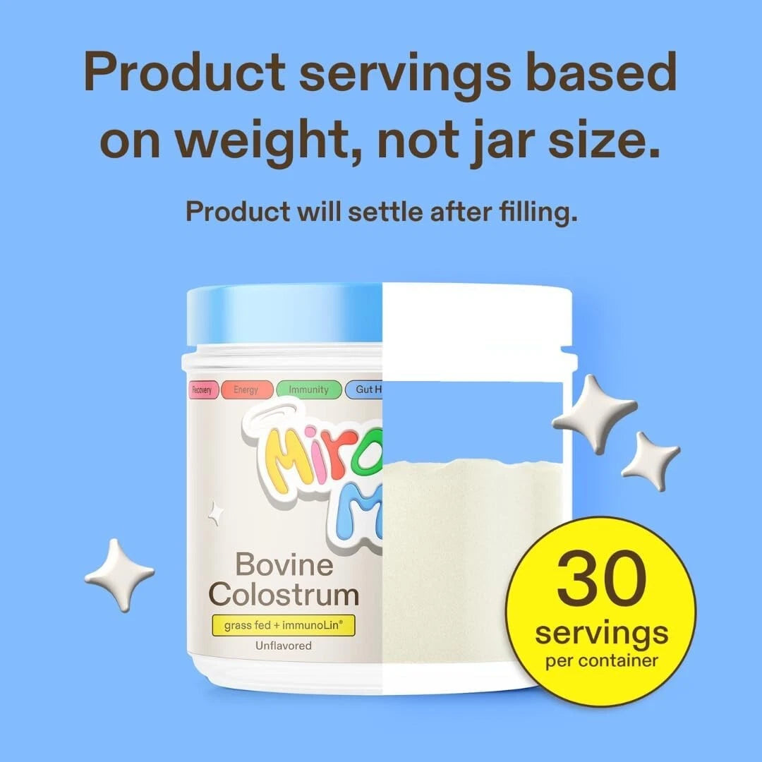 Colostrum Supplement for Gut Health, Hair Growth, Beauty and Immune Support - Ea