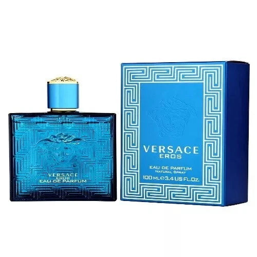 Versace Eros Eau de Parfum 3.4 oz / 100 ml for Men – New in Box